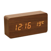Wodden Texture Clock