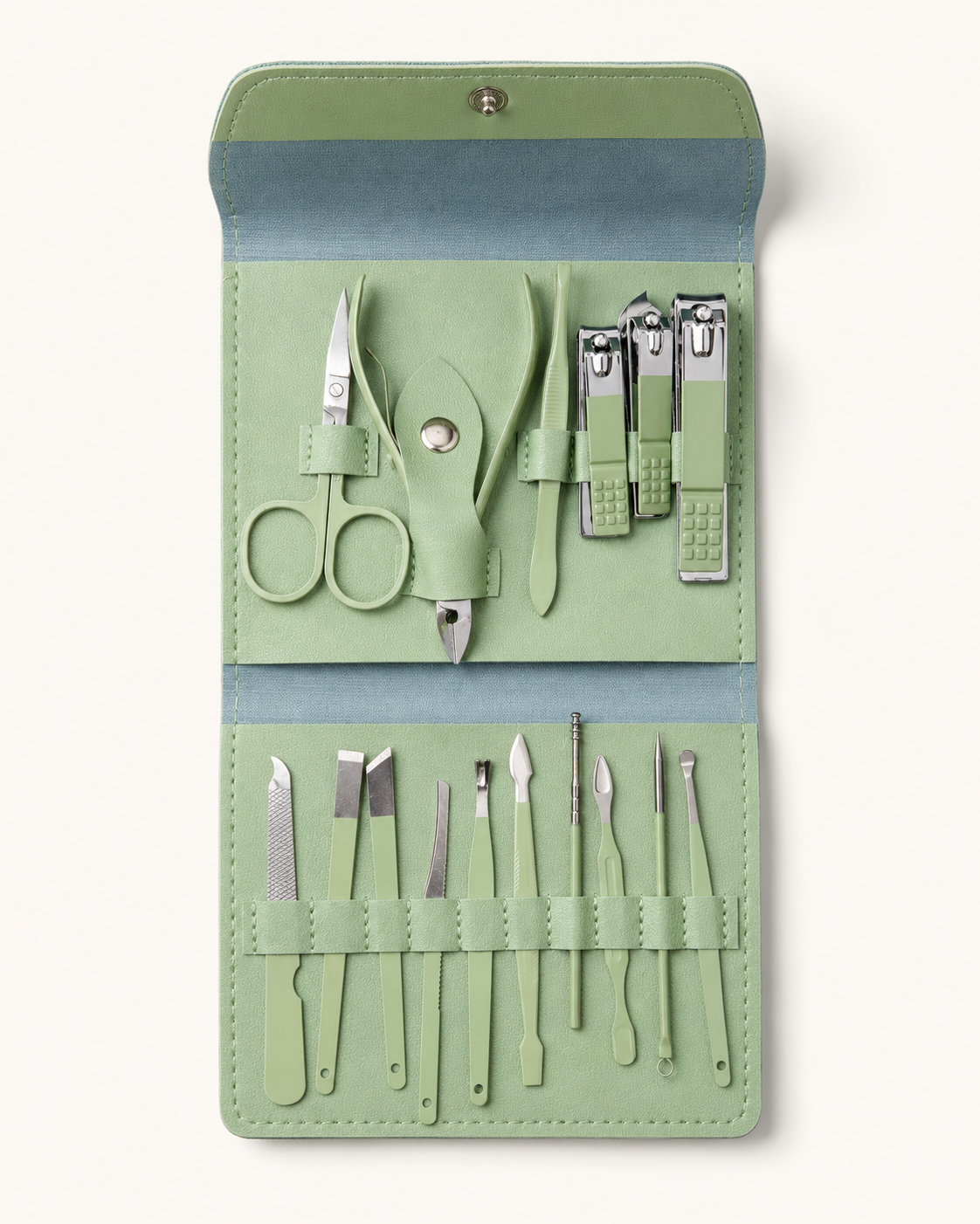 16-Piece Manicure & Pedicure Grooming Kit