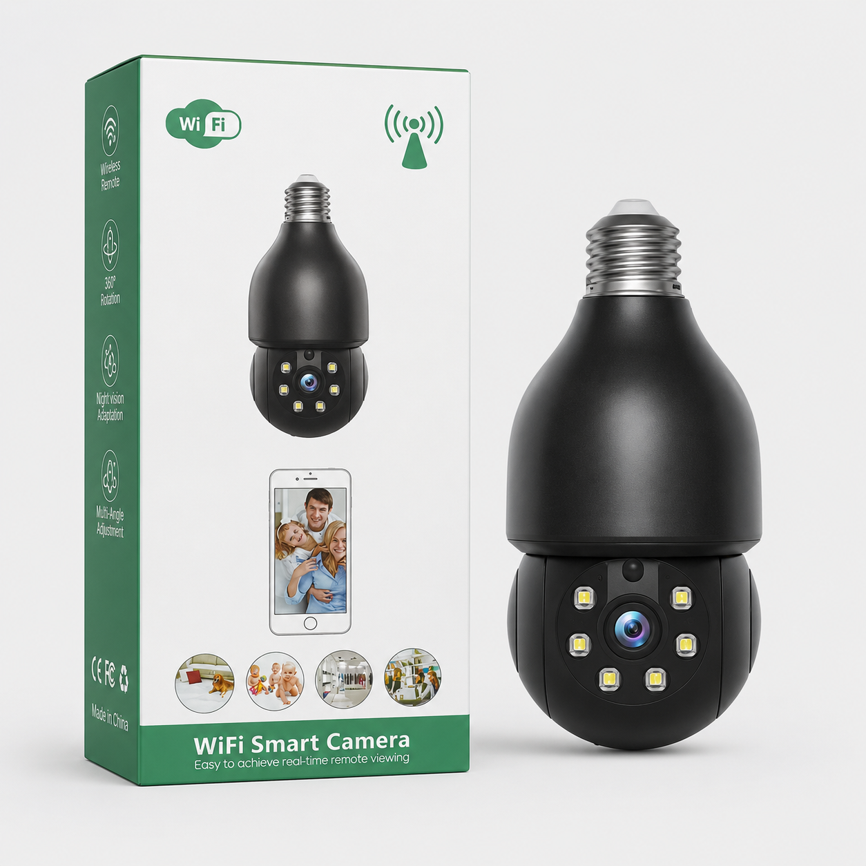 WiFi Smart Camera Bulb
