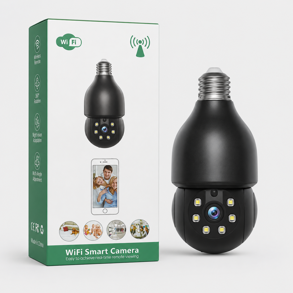 WiFi Smart Camera Bulb