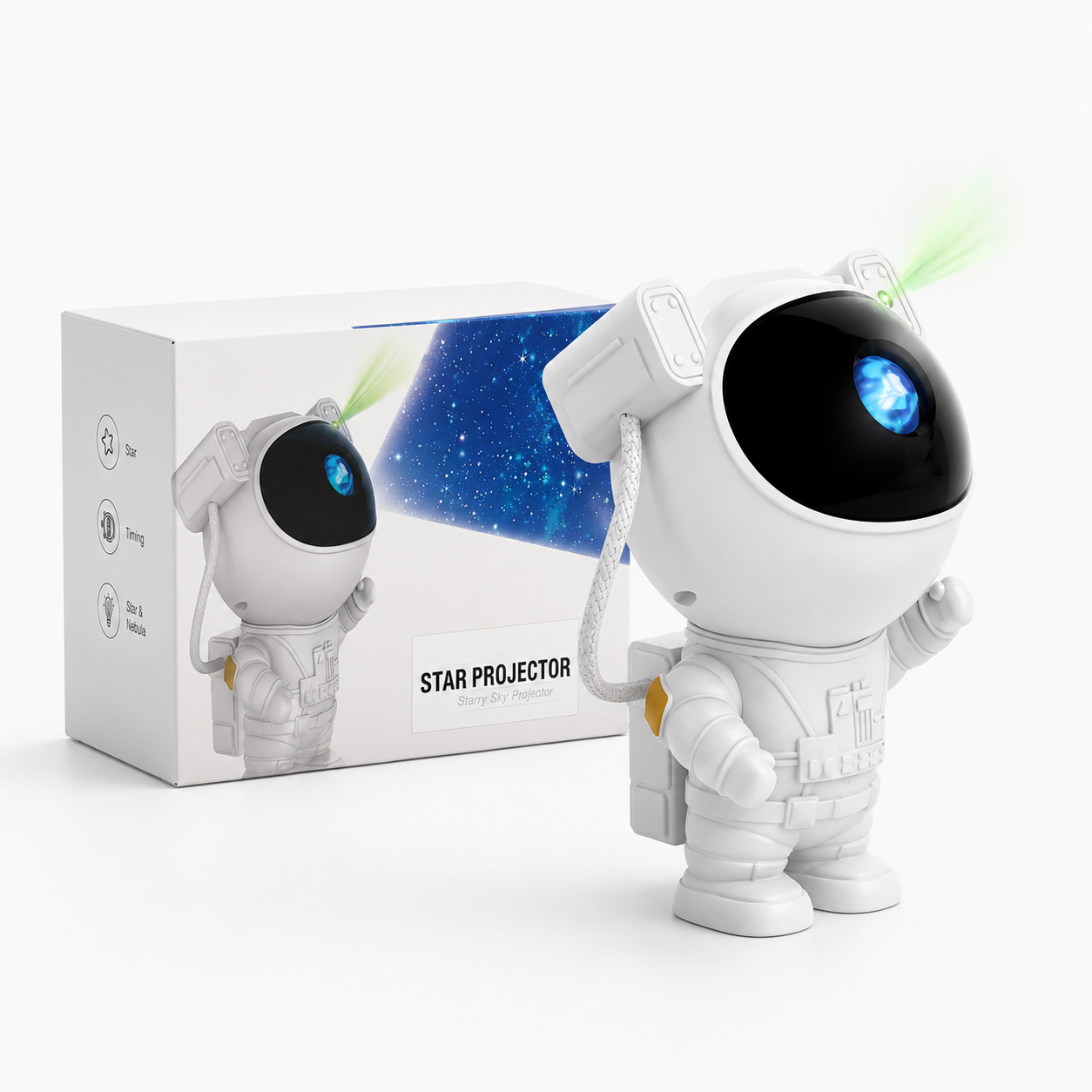 Astronaut Star Projector Night Light