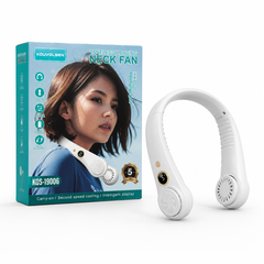 KOUVOLSEN Rechargeable Vaneless Neck Fan
