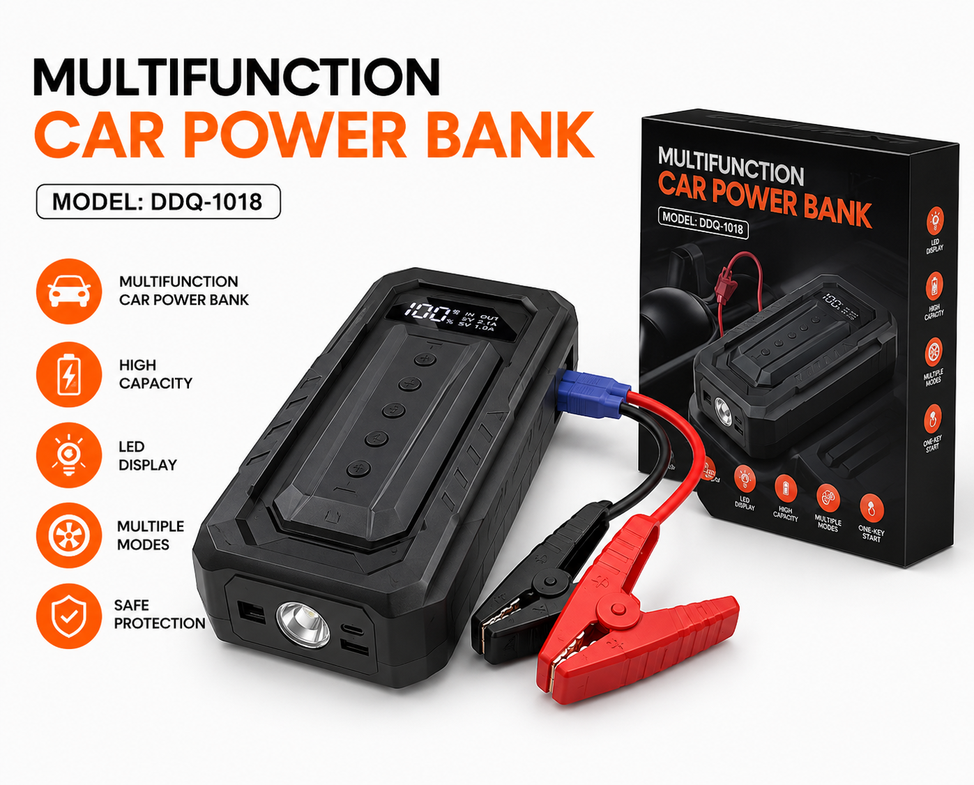 Multifunction Car Power Bank