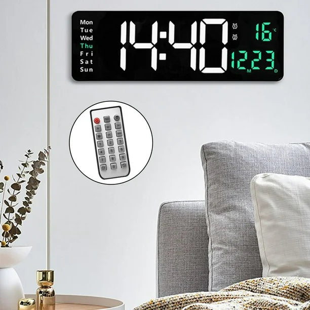 Digital Clock + Room Temp reader