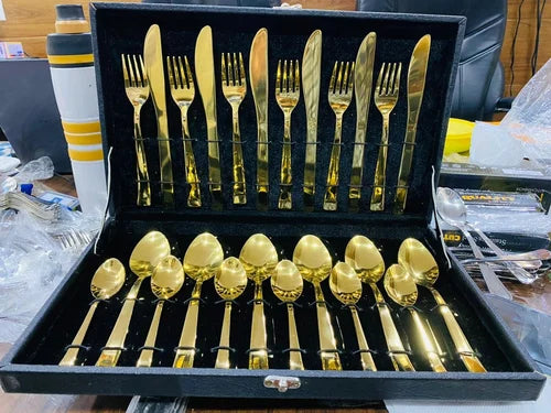 Spoon Set Golden