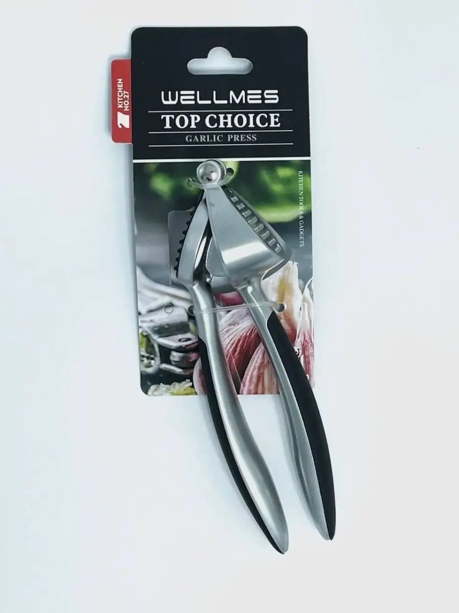 Stainless Steel Garlic Press