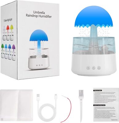 Wireless Speaker Rain Cloud Humidifier