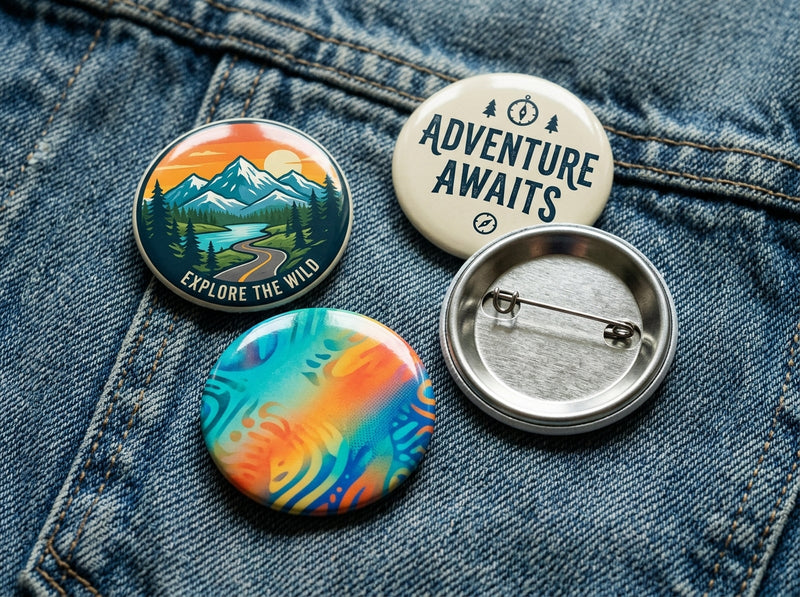 Custom Round Shirt Badges